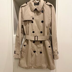 Burberry Brit Men’s Trench Coat – Classic Style, Size L